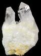 Clear Crystal Cluster - Brazil #48392-1
